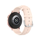 For Galaxy Watch Active3 / Galaxy Watch 3 41mm 20mm Universal Leather Watch Band(Light Pink)