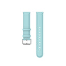 For Galaxy Watch Active3 / Galaxy Watch 3 41mm 20mm Universal Leather Watch Band(Light Blue)