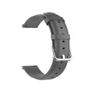 For Galaxy Watch Active3 / Galaxy Watch 3 41mm 20mm Universal Leather Watch Band(Grey)
