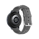 For Galaxy Watch Active3 / Galaxy Watch 3 41mm 20mm Universal Leather Watch Band(Grey)