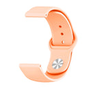 For Xiaomi Haylou Solar Silicone Reverse Buckle Replacement Wrist Strap(Light Pink)