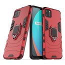 For OPPO Realme C11 PC + TPU Anti-fall Protective Case with Magnetic Ring Holder(Red)