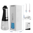 Portable Water Flosser Teeth Cleaner IPX8 Waterproof Electric Oral Irrigator, Capacity: 300ml(Black)