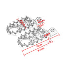 Motorcycle Modification Pedal Set Wide Fat Footpegs Foot Pegs for Harley