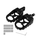 Motorcycle Modification Pedal Set Wide Fat Footpegs Foot Pegs for Harley