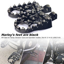 Motorcycle Modification Pedal Set Wide Fat Footpegs Foot Pegs for Harley