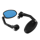 Motorcycle 7/8 inch Handle Bar End Rear View Mirrors