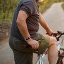 For Fitbit Charge 4 / Charge 3 / Charge3 SE Braided Nylon Watch Band Plastic Head, Size: Free Size(Purple)