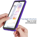 For LG Velvet Starry Sky Solid Color Series Shockproof PC + TPU Protective Case(Royal Blue)