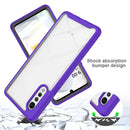 For LG Velvet Starry Sky Solid Color Series Shockproof PC + TPU Protective Case(Royal Blue)