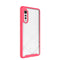 For LG Velvet Starry Sky Solid Color Series Shockproof PC + TPU Protective Case(Red)