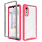 For LG Velvet Starry Sky Solid Color Series Shockproof PC + TPU Protective Case(Red)