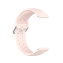 For Galaxy Watch 3 41mm R850 Silicone Solid Color Watch Band, Size: Free Size 20mm(Pink)
