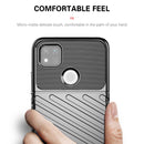 For Xiaomi Redmi 9C Thunderbolt Shockproof TPU Soft Case(Black)