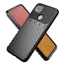 For Xiaomi Redmi 9C Thunderbolt Shockproof TPU Soft Case(Black)