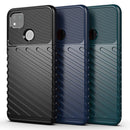 For Xiaomi Redmi 9C Thunderbolt Shockproof TPU Soft Case(Black)