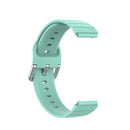 For Xiaomi Haylou Smart Watch LS01 / Smart Watch 2 LS02 Silicone Watch Band, Size: 19mm(Teal)
