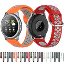 For Xiaomi Haylou Solar LS05 Two-tone Silicone Watch Band, Size: 22mm(White Black)
