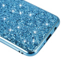 For Samsung Galaxy A21s Glitter Powder Shockproof TPU Protective Case(Black)