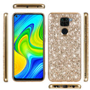 For Xiaomi Redmi Note 9 / 10X 4G Glitter Powder Shockproof TPU Protective Case(Blue)