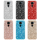 For Xiaomi Redmi Note 9 / 10X 4G Glitter Powder Shockproof TPU Protective Case(Red)