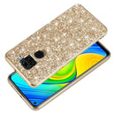For Xiaomi Redmi Note 9 / 10X 4G Glitter Powder Shockproof TPU Protective Case(Gold)