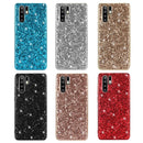For OPPO A91 / F5 / Reno3 Glitter Powder Shockproof TPU Protective Case(Silver)