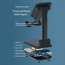 T6 2 in 1 Portable Folding Stand Wireless Charging, Style:Single Charge(White)