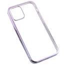 For iPhone 12 mini Ultra-thin Plating TPU Protective Soft Case (Purple)