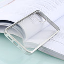 For iPhone 12 / 12 Pro Ultra-thin Plating TPU Protective Soft Case(Silver)