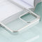 For iPhone 12 / 12 Pro Ultra-thin Plating TPU Protective Soft Case(Silver)