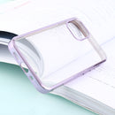 For iPhone 12 Pro Max Ultra-thin Plating TPU Protective Soft Case (Purple)