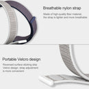 For Xiaomi Mi Band 5 / 4 / 3 Nylon Watch Band(Black+Black Army Green)
