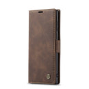For Samsung Galaxy Note20 CaseMe Multifunctional Horizontal Flip Leather Case, with Card Slot & Holder & Wallet(Coffee)