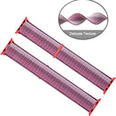 For Apple Watch Series 7 41mm / 6 & SE & 5 & 4 40mm / 3 & 2 & 1 38mm Nylon Loop Watch Band(Berry Color)