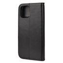 For iPhone 12 / 12 Pro Butterfly Flower Pattern Horizontal Flip Leather Case with Holder & Card Slots & Wallet(Black)
