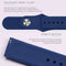 20mm For Huami Amazfit GTS Silicone Watch Band(Black)
