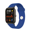 20mm For Huami Amazfit GTS Silicone Watch Band(Blue)