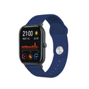 20mm For Huami Amazfit GTS Silicone Watch Band(Midnight Blue)