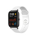 22mm For Huami Amazfit GTS Silicone Watch Band(White)