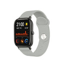 22mm For Huami Amazfit GTS Silicone Watch Band(Grey)