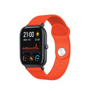 22mm For Huami Amazfit GTS Silicone Watch Band(Orange)