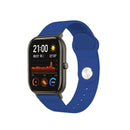22mm For Huami Amazfit GTS Silicone Watch Band(Blue)