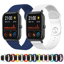 22mm For Huami Amazfit GTS Silicone Watch Band(Grey)
