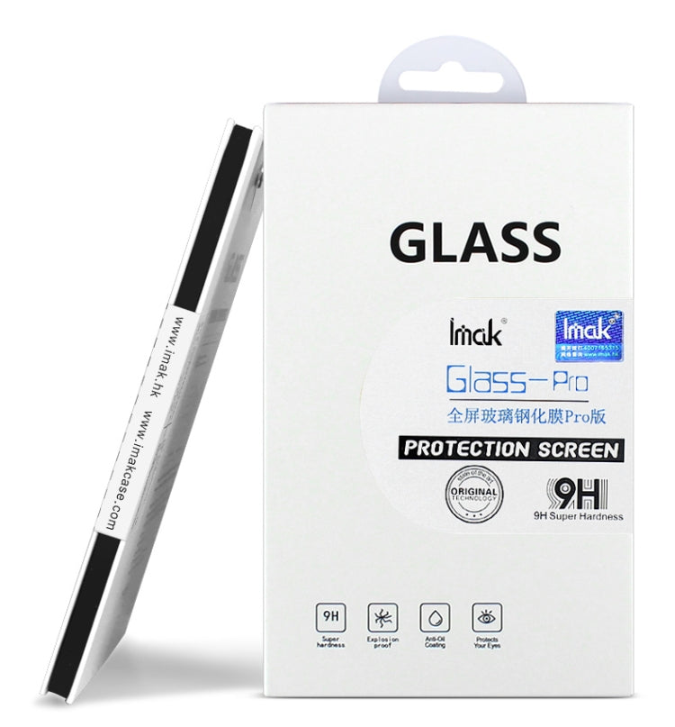 For HTC U20 5G IMAK 9H Full Screen Tempered Glass Film Pro+ Series