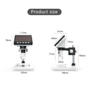 inskam307 0-40mm 1080P 4.3 inch LCD Screen Mobile Phone Repair Industry HD Electron Didital Microscope