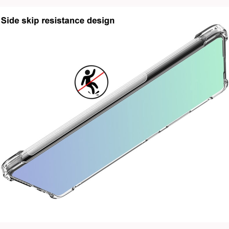 For HTC U20 5G IMAK All-inclusive Shockproof Airbag TPU Case with Screen Protector(Transparent)