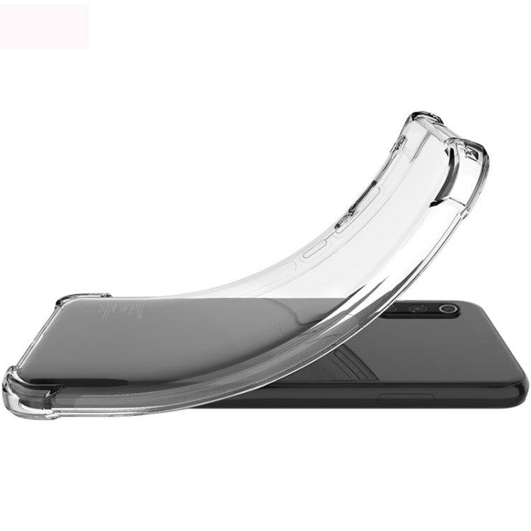 For HTC U20 5G IMAK All-inclusive Shockproof Airbag TPU Case with Screen Protector(Transparent)