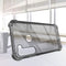 For HTC U20 5G IMAK All-inclusive Shockproof Airbag TPU Case with Screen Protector(Transparent Black)