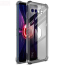 For Asus ROG Phone 3 ZS661KS IMAK All-inclusive Shockproof Airbag TPU Case with Screen Protector(Transparent Black)